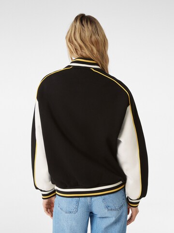 Bershka Between-season jacket in Black