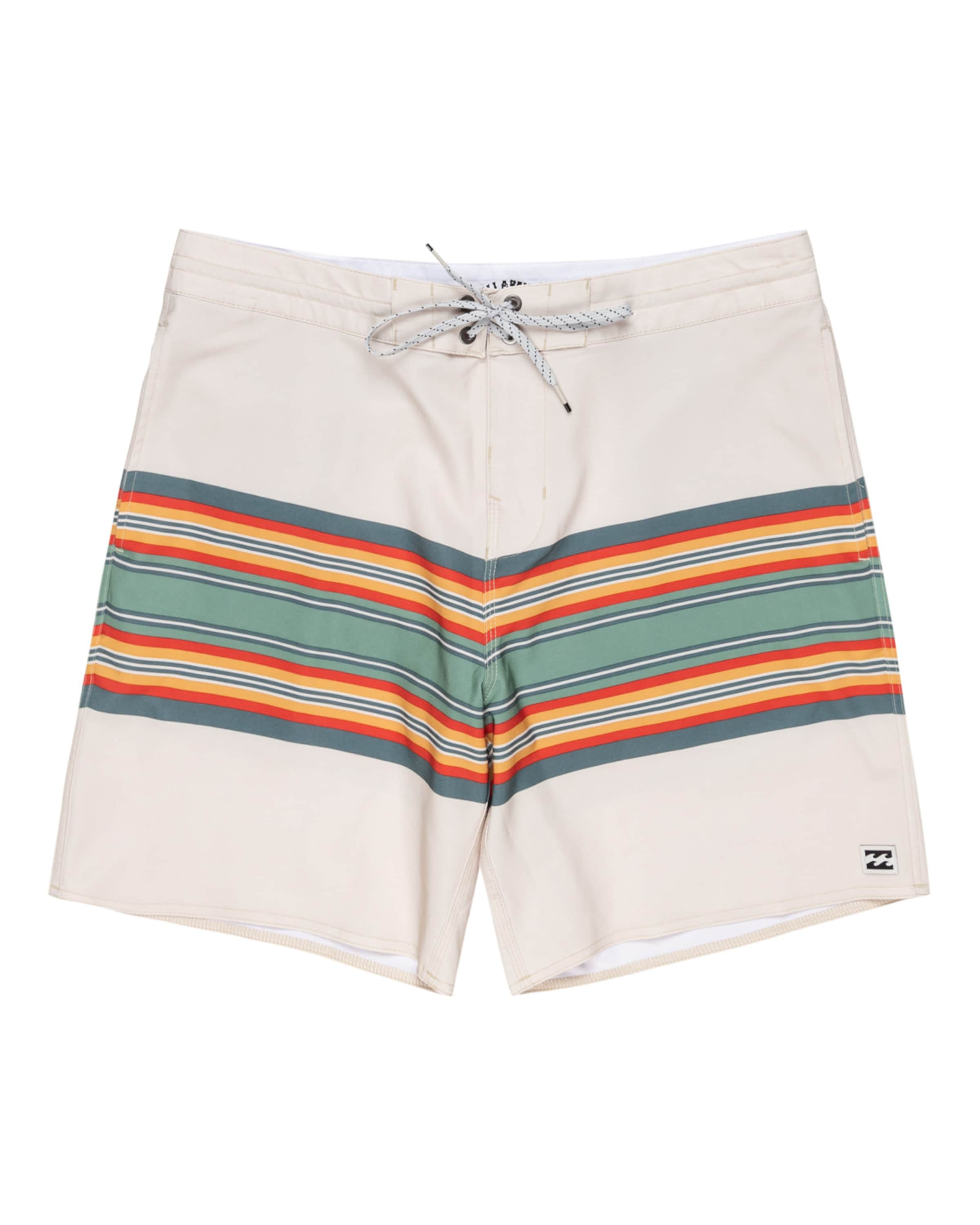 BILLABONG Swimming Trunks 'Spinner 17.5' in Cyan blue / Curry / Red / Pearl white, Item view