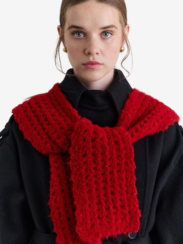MANUKA Sjaal in Rood: voorkant