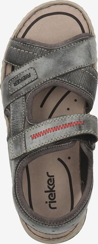 Rieker Hiking Sandals in Grey