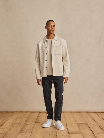 DAN FOX APPAREL Between-Season Jacket 'Otto' in White
