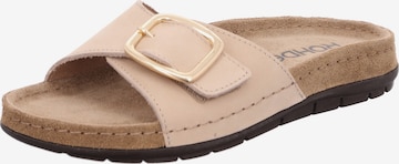 ROHDE Pantolette in Beige: Vorderseite