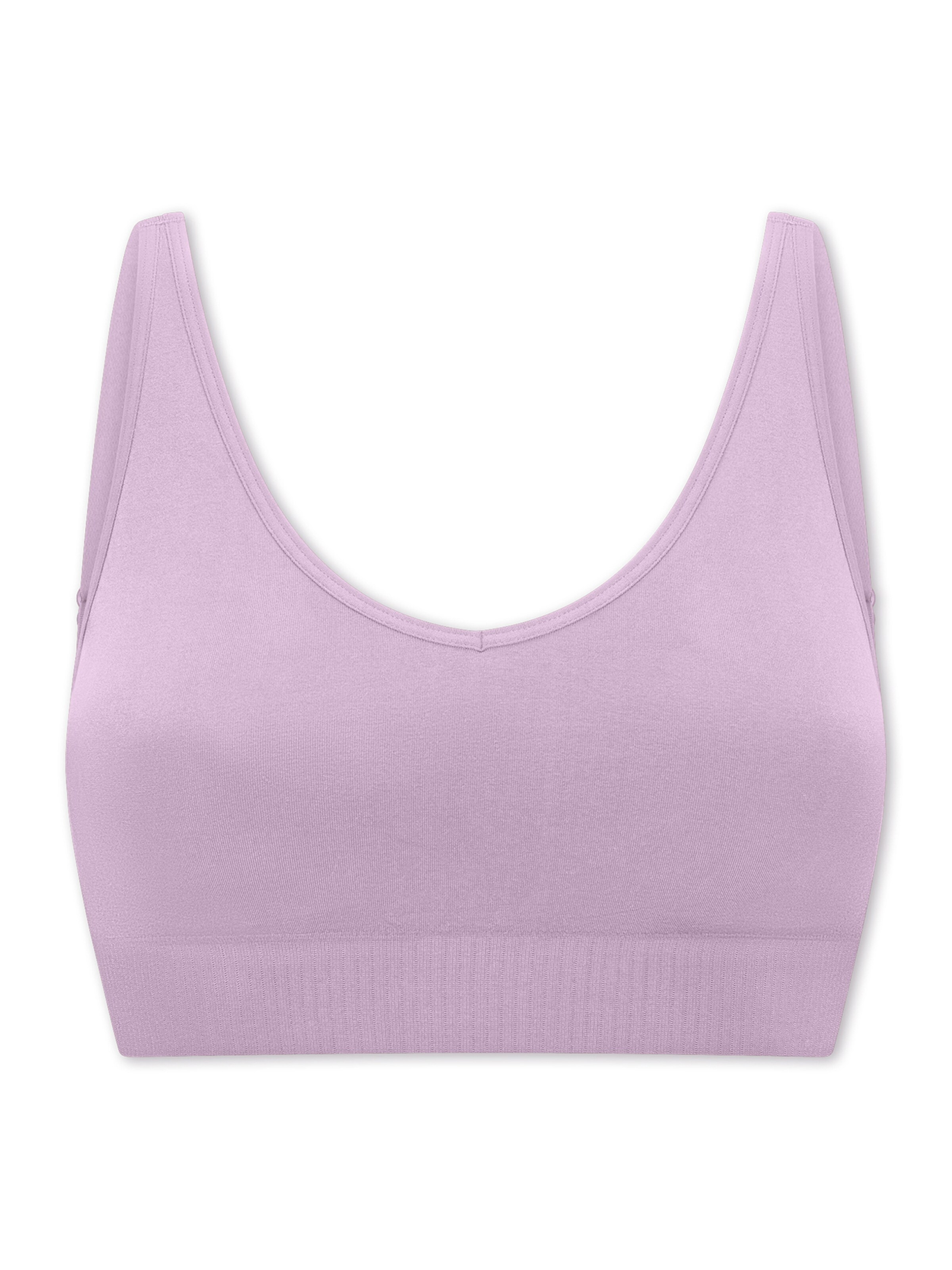 SCHIESSER Bra ' Classic Seamless ' in Purple: front