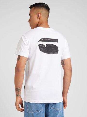 G-STAR Bluser & t-shirts 'Burger' i hvid: forside