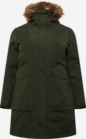 KILLTEC Outdoorová bunda – zelená: přední strana