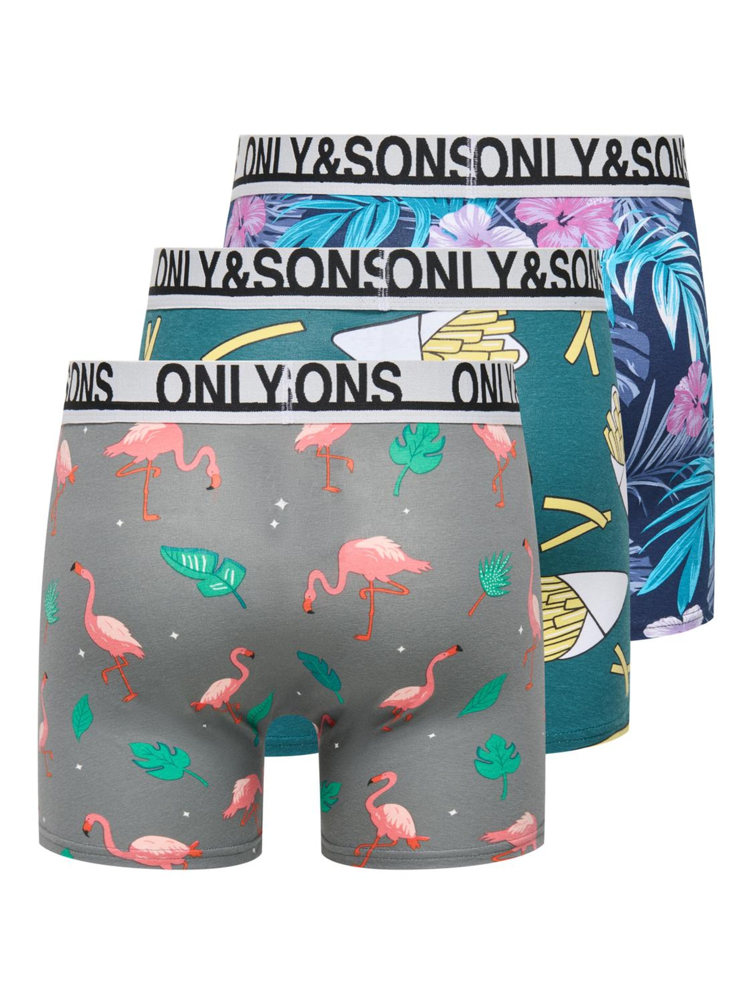 Only & Sons Boxer shorts in Blue