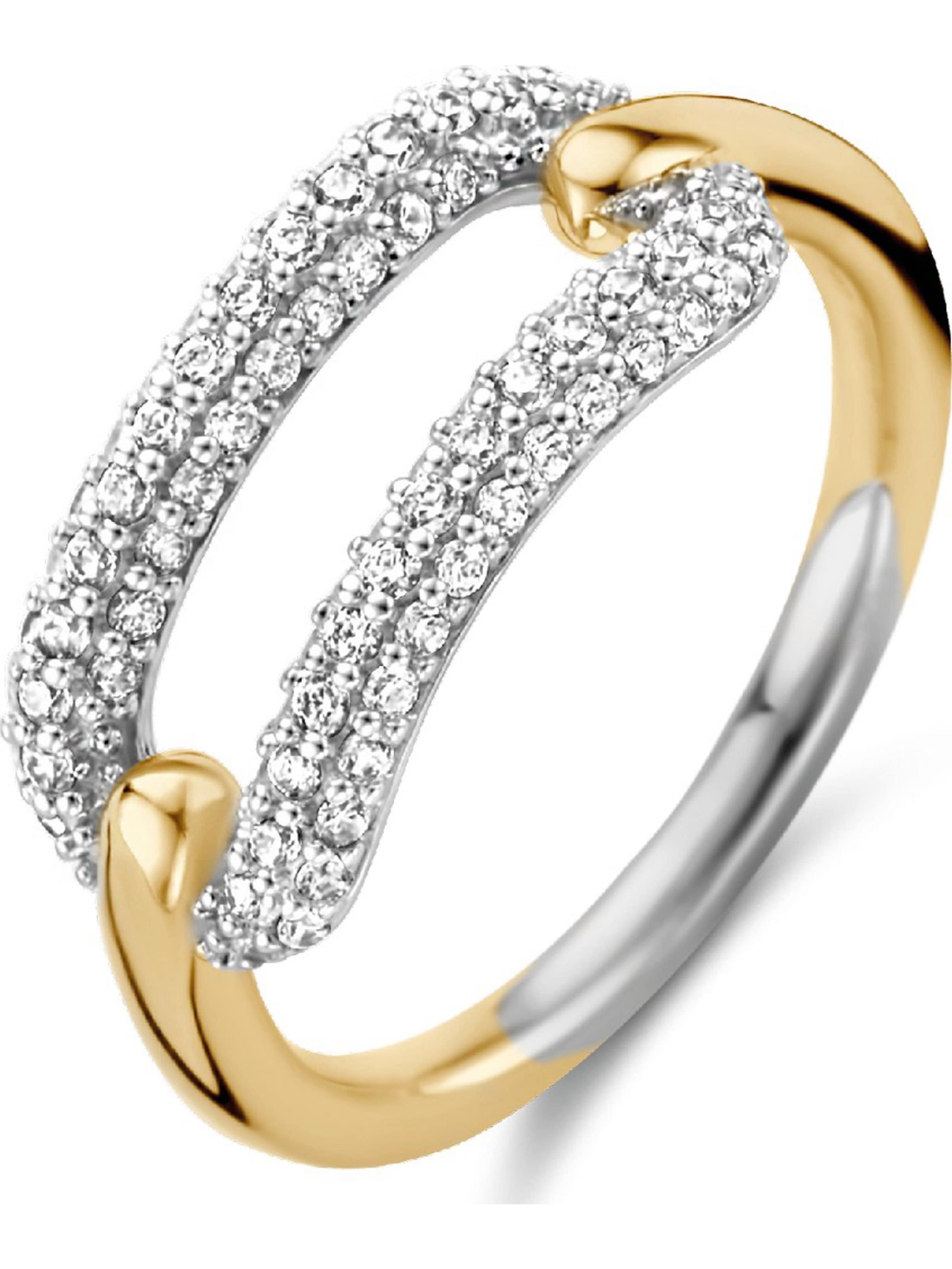 Ti Sento Milano Ring in Gold: front