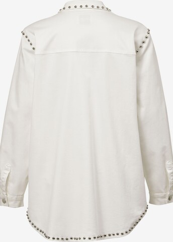 Angel of Style Between-Season Jacket in White