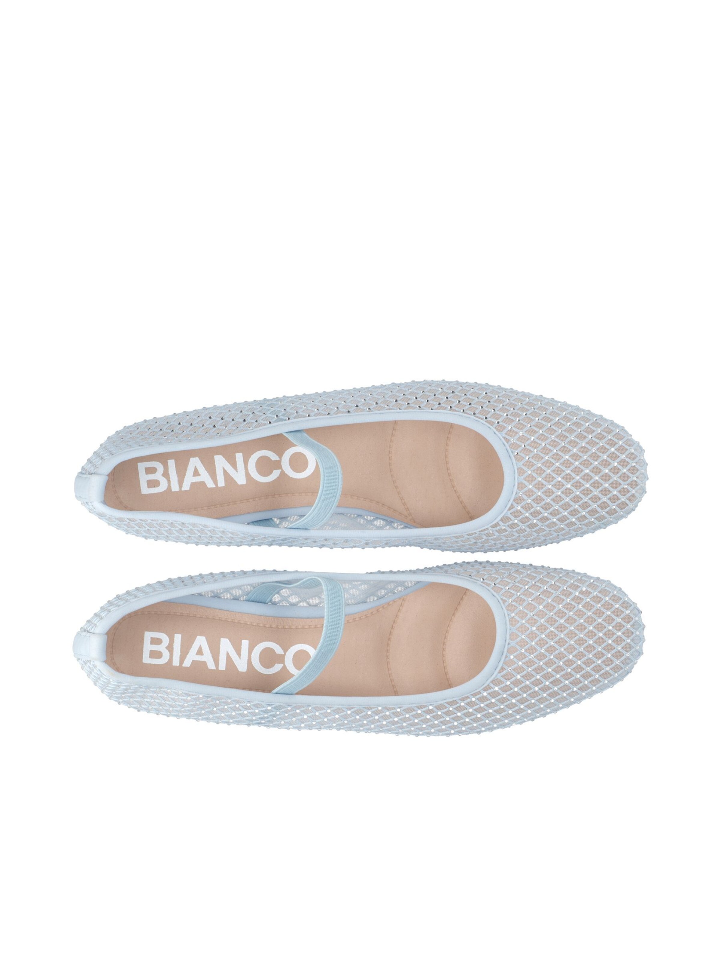 Bianco Ballerinasko med rem 'ALILJA ' i blå