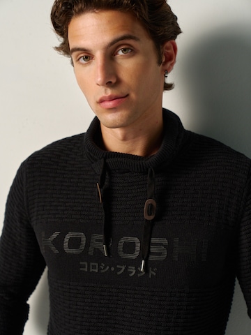KOROSHI - Jersey en negro