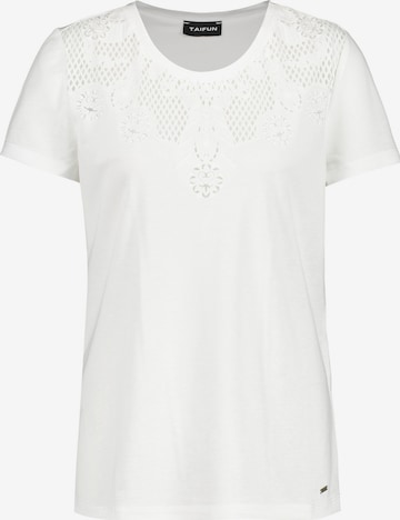 T-shirt TAIFUN en blanc