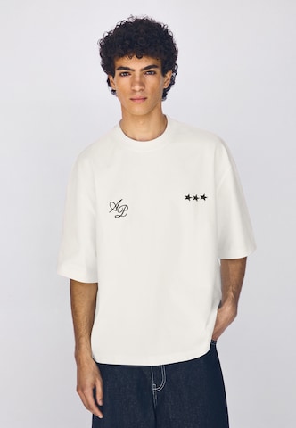 Bershka Paita värissä valkoinen