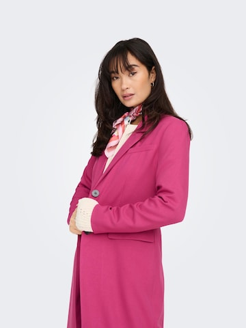 Manteau mi-saison 'MAIKEN' ONLY en rose