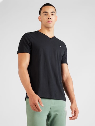 GAP - Camiseta en negro: frente