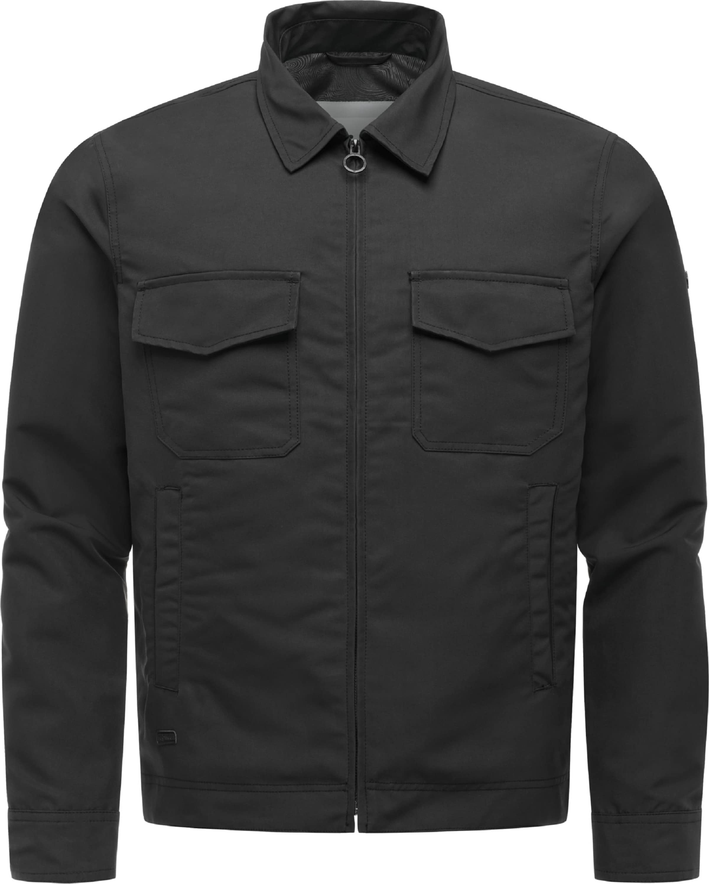 Ragwear Jacke 'Dyphner' in Schwarz: Vorderseite