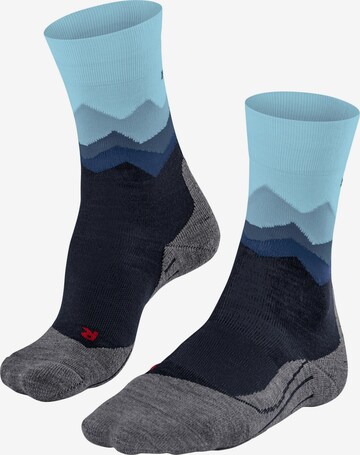 FALKE Sportsocken 'TK2 Crest' in Blau: predná strana