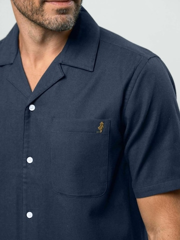 MCS Comfort fit Overhemd ' Jackson Shirt ' in Blauw