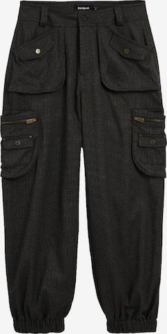 Desigual Tapered Gargohousut värissä musta: etupuoli