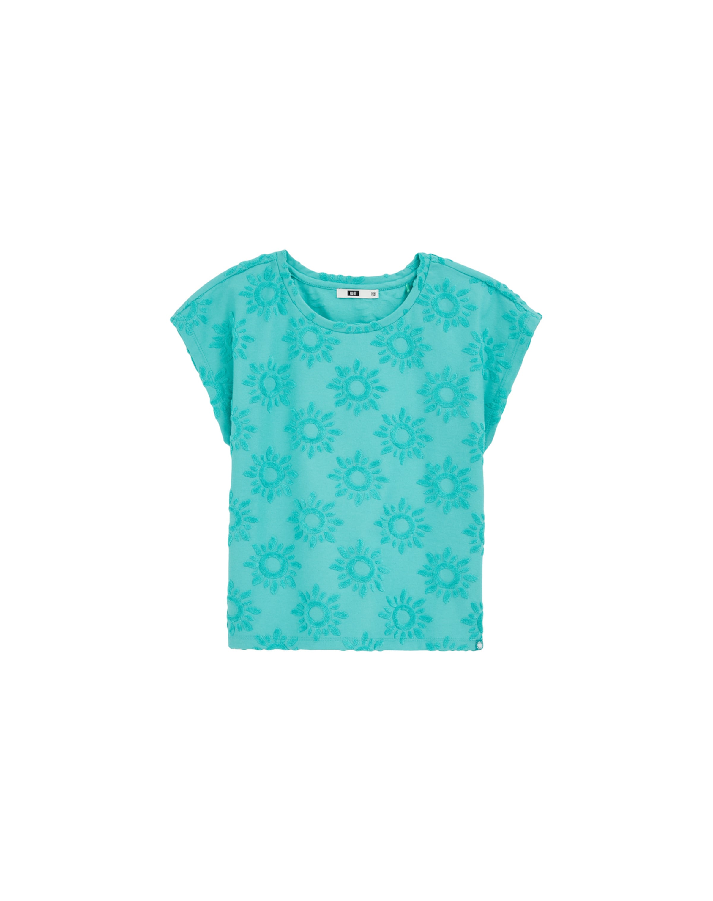 WE Fashion Μπλουζάκι σε πράσινο: μπροστά