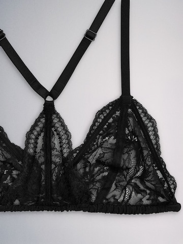 Triangle Soutien-gorge The Set en noir