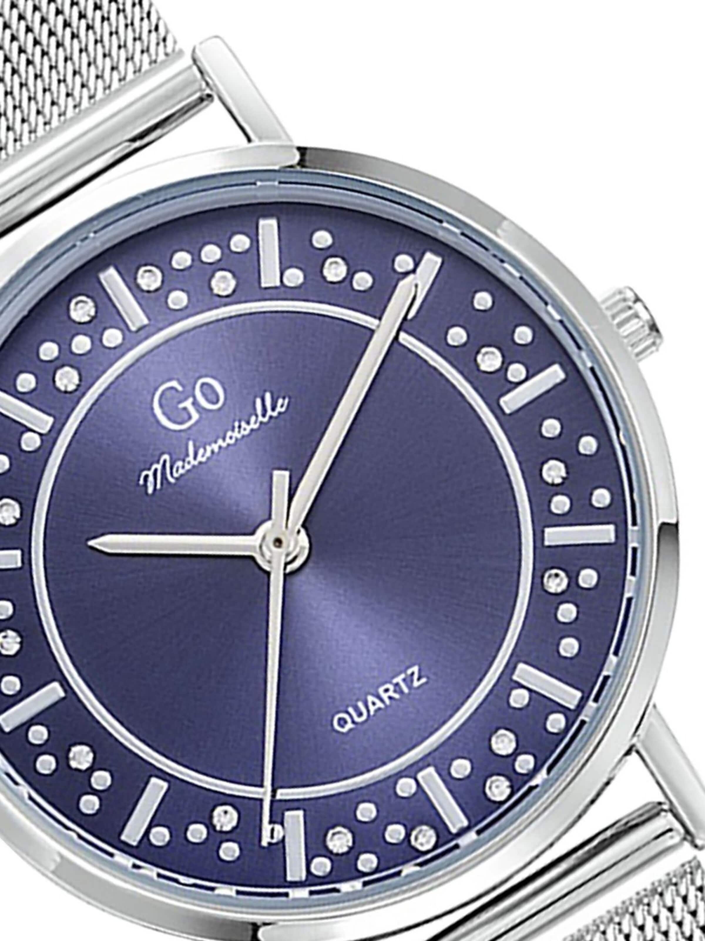GO GirlOnly - Reloj analógico en plata