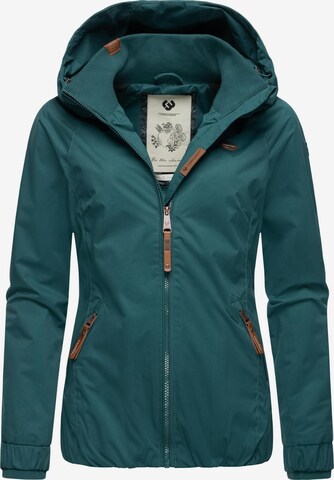 Ragwear Performance Jacket 'Dizzie' in Green: front