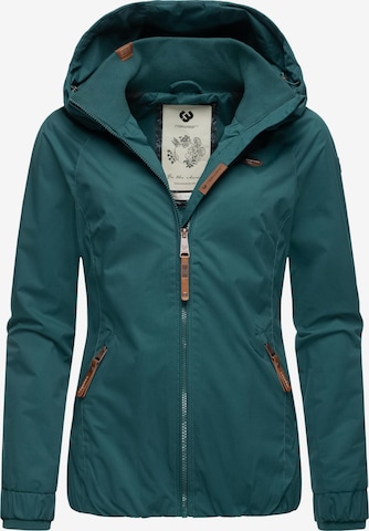 Ragwear Performance Jacket 'Dizzie' in Green: front