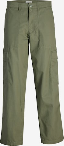 Pantaloni cargo 'JPSTKARL ADAMS' di JACK & JONES in verde: frontale