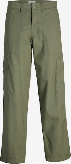 29/30 dydžio Laisvo stiliaus kelnės 'JPSTKARL ADAMS' iš JACK & JONES, spalva – alyvuogių spalva, Prekių apžvalga