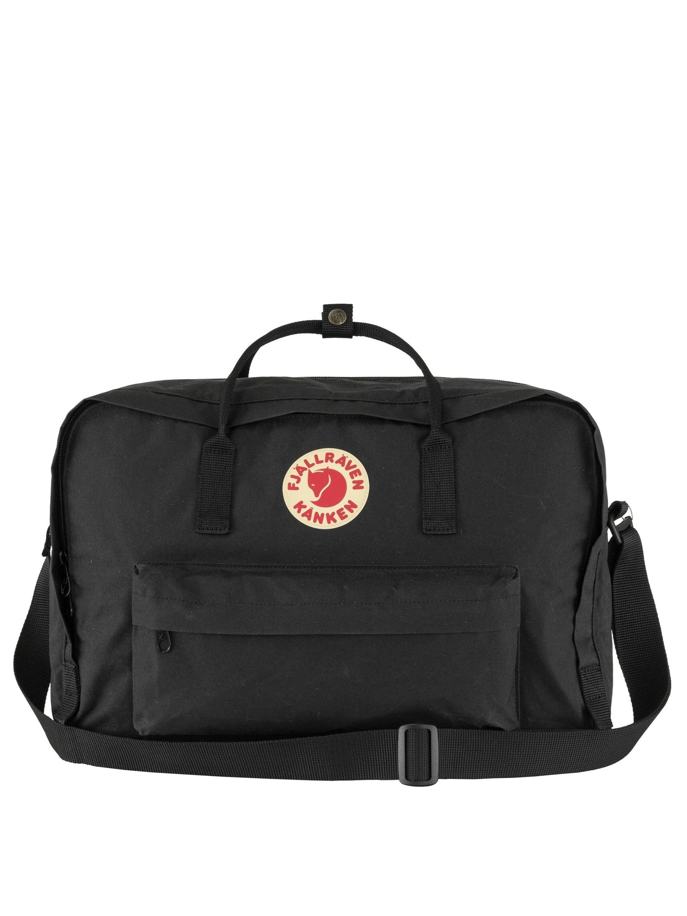 FJALLRAVEN Reisetasche 'Kånken'‌‌‌‌ in Schwarz: Vorderseite
