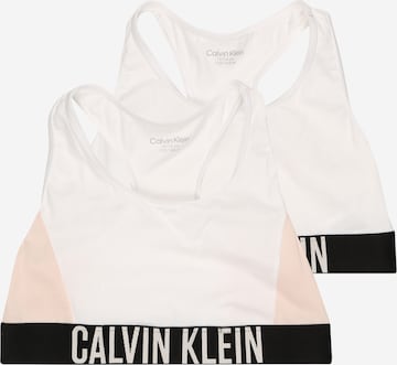 Calvin Klein Underwear Bra in White: front