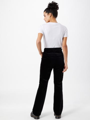 SECOND FEMALE - Bootcut Pantalón 'Vega' en negro