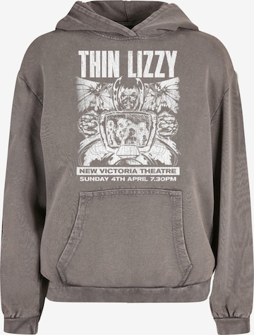 Merchcode Sweatshirt 'Thin Lizzy - New Victoria Theatre' in Beige: predná strana