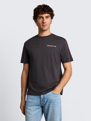 TOM TAILOR DENIM T-Shirt in Grau: Vorderseite