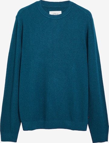 s.Oliver Sweater in Blue: front