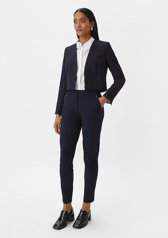 COMMA Slim fit Chino trousers in Blue