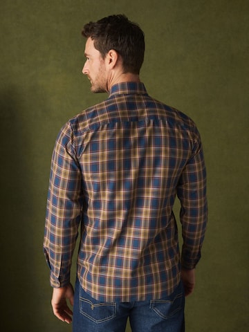 Next - Ajuste regular Camisa en azul