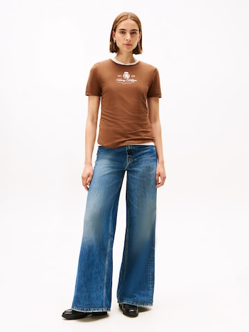 TOMMY HILFIGER Póló - barna