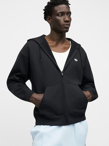 juoda ADIDAS ORIGINALS Džemperis 'Trefoil Essentials'