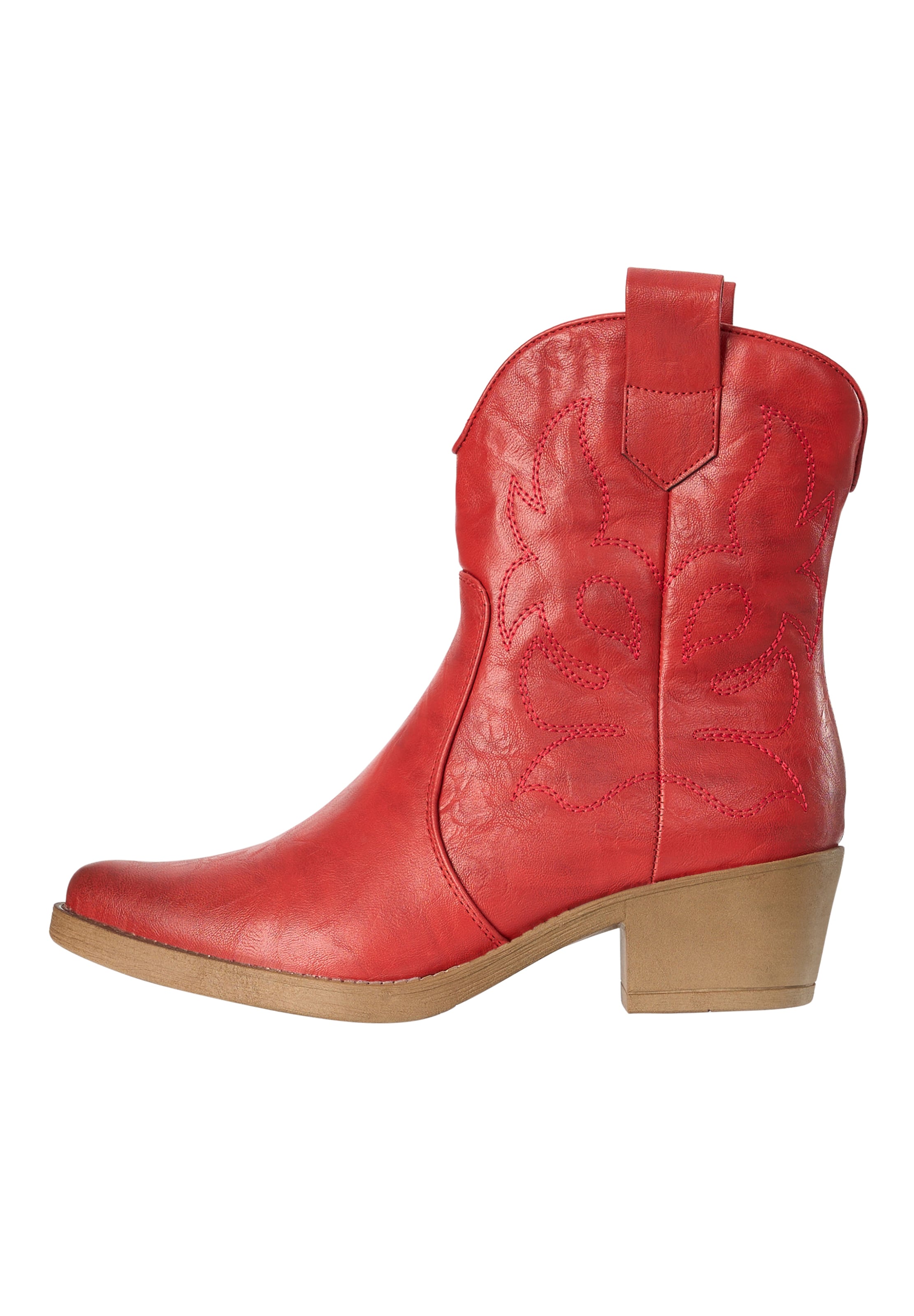 Salinyang Cowboylaarzen in Rood