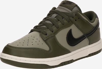 Sportbačiai be auliuko 'DUNK ' iš Nike Sportswear, spalva – alyvuogių spalva / šviesiai žalia / juoda, Prekių apžvalga