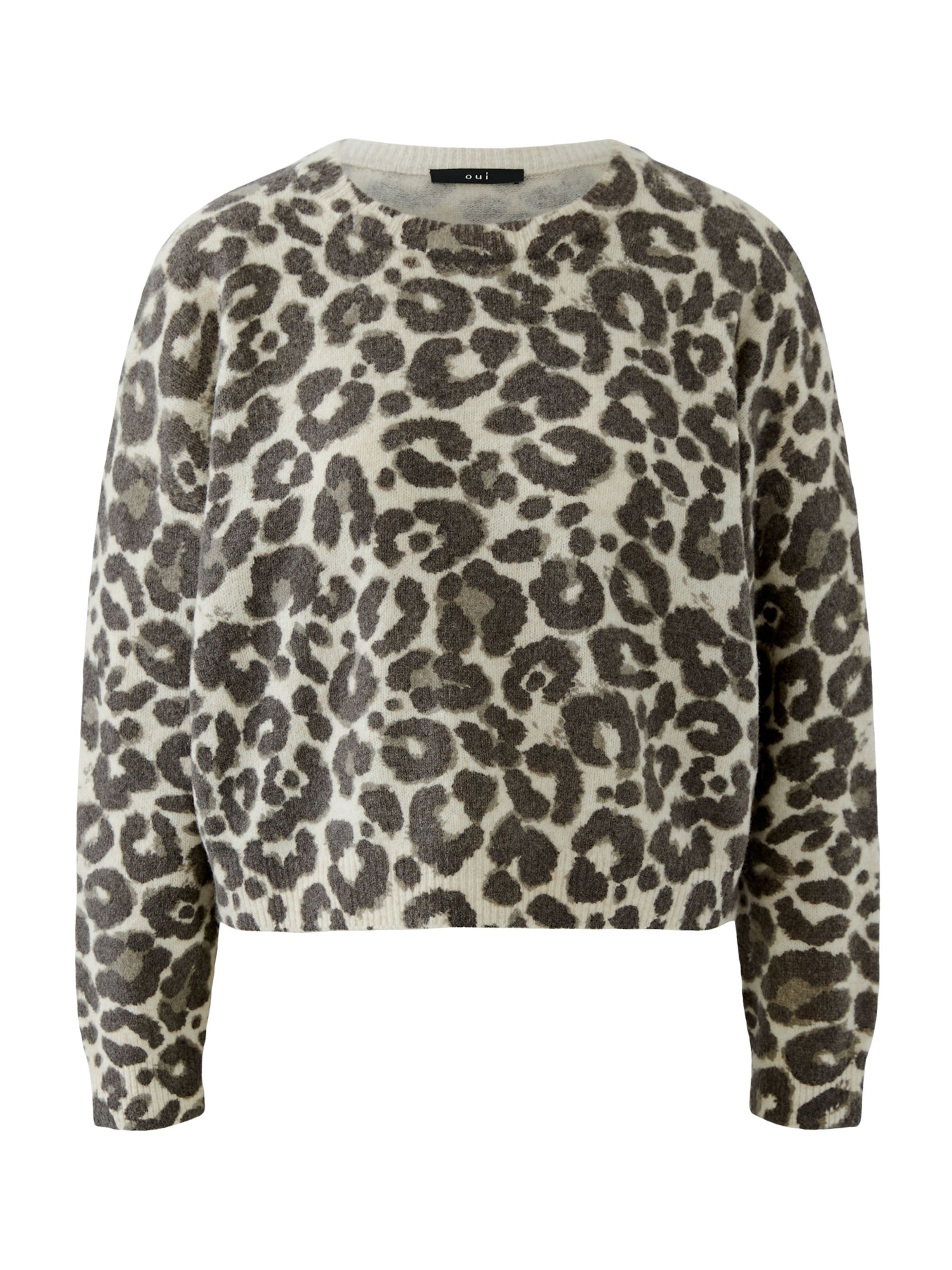 Pull-over OUI en marron : devant