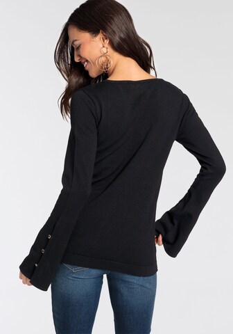 LAURA SCOTT Pullover in Schwarz
