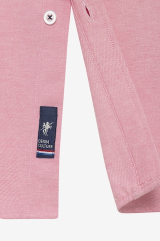 DENIM CULTURE Regular Fit HEMD 'Erling' in Pink