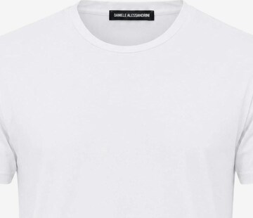 DANIELE ALESSANDRINI Shirt in Weiß: Vorderseite