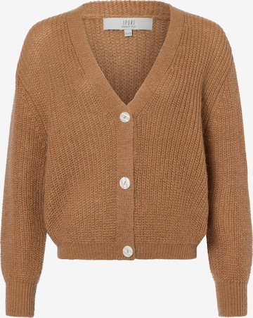 Ipuri Strickjacke in Braun: Vorderseite