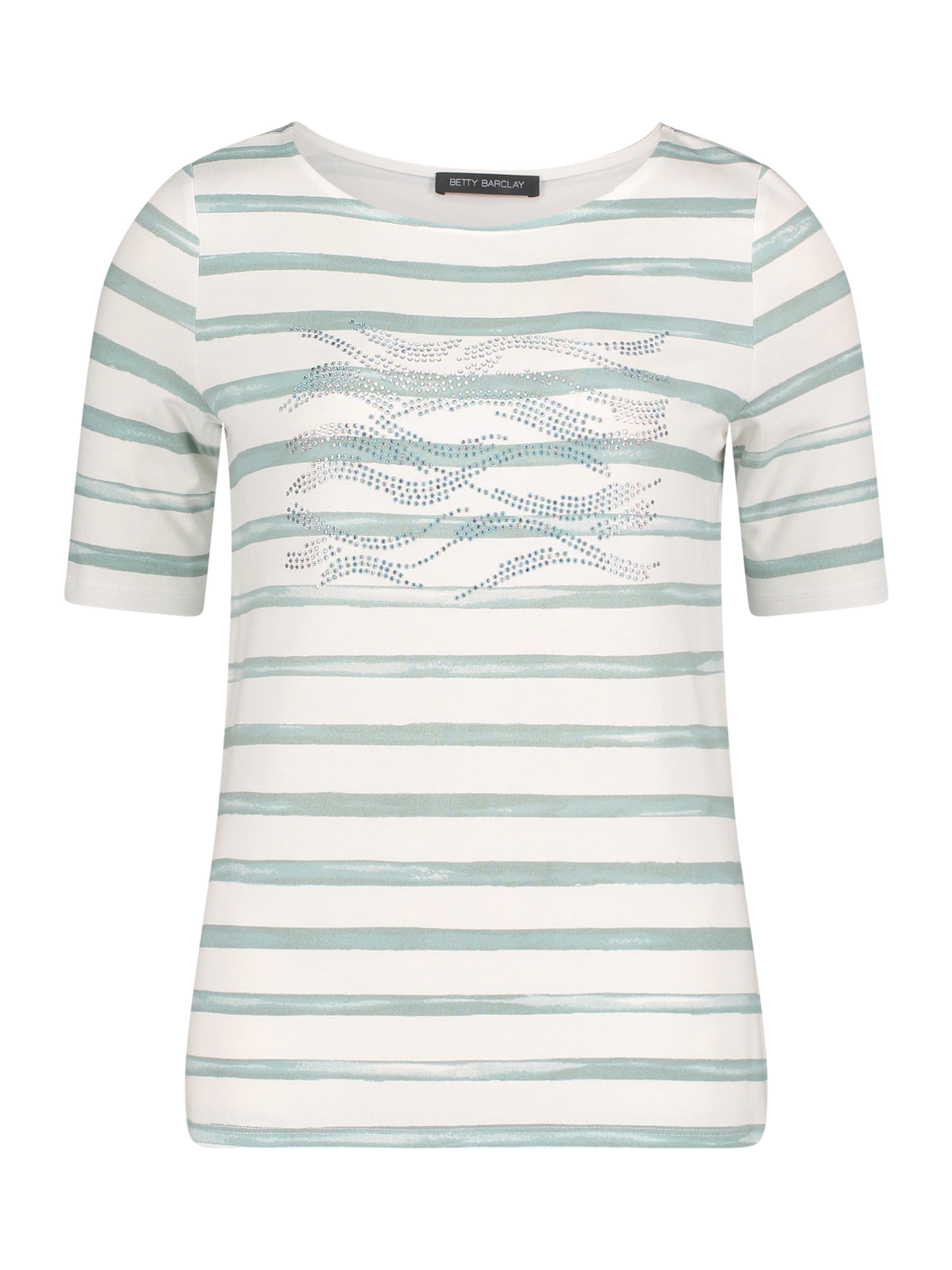 T-shirt Betty Barclay en blanc : devant