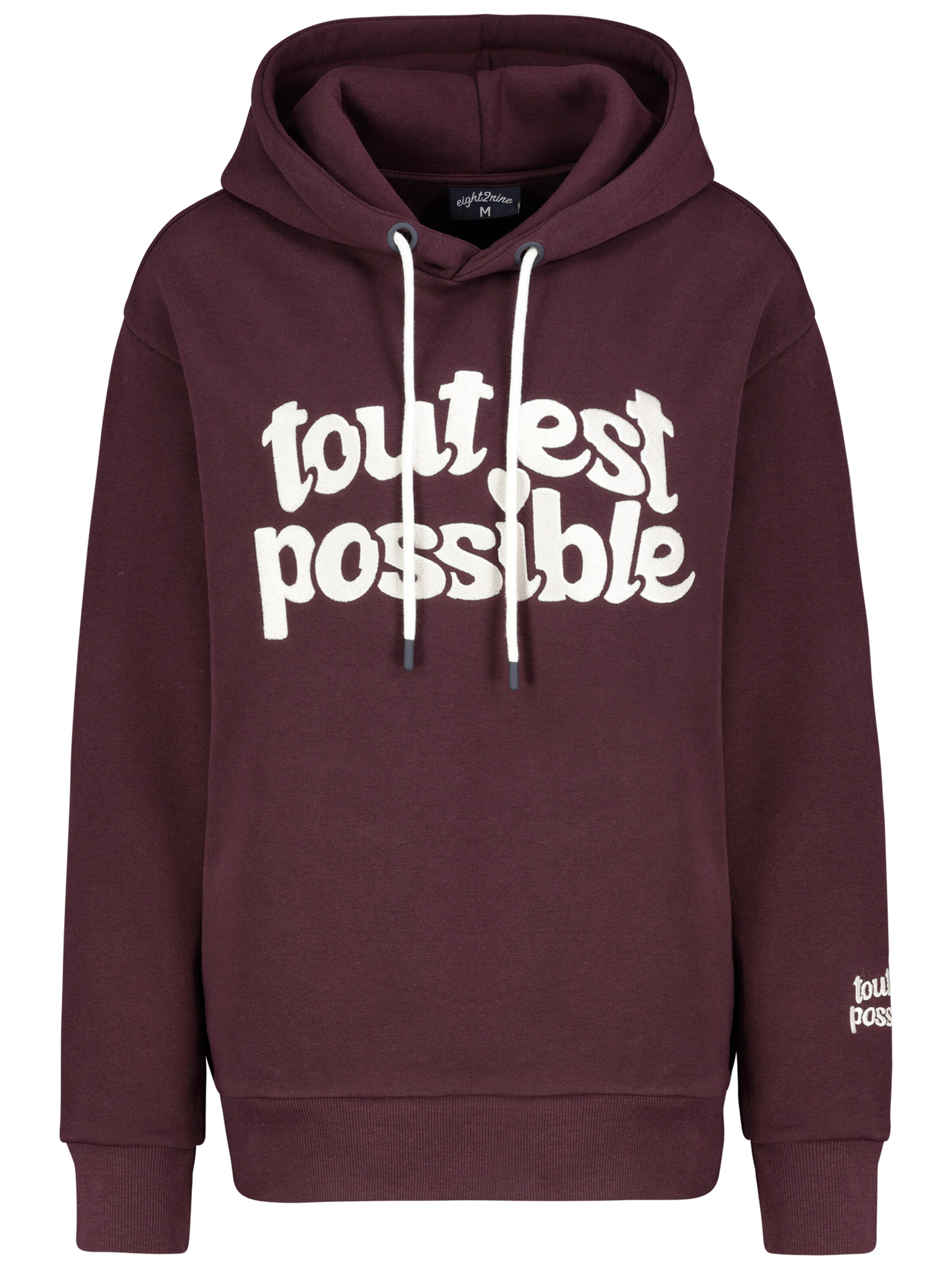 Eight2Nine Sweatshirt in Red: front