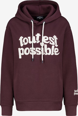 Eight2Nine Sweatshirt in Rood: voorkant