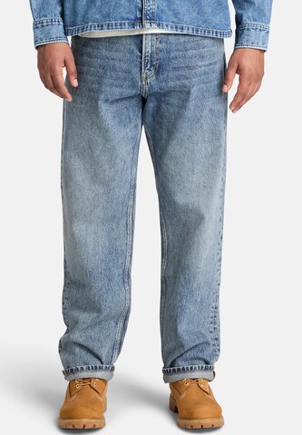 TIMBERLAND Regular Jeans i blå: framsida